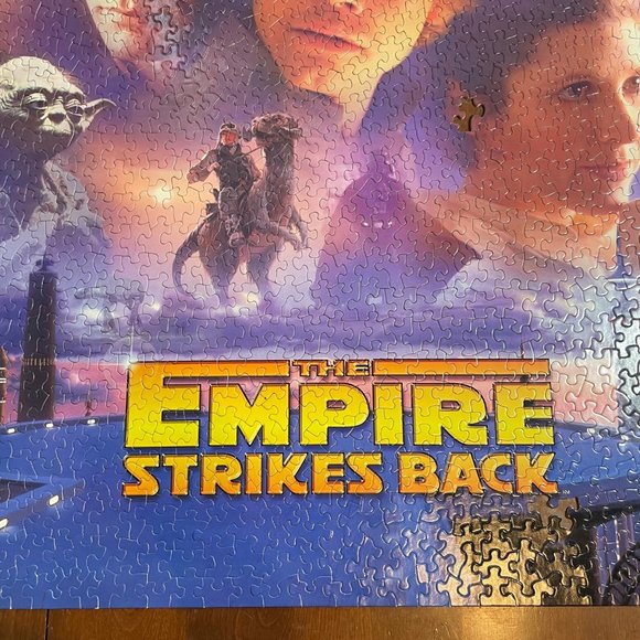 Empire Strikes Back Springbok Puzzle Star Wars 1500 1997 USA Missing 2 pcs! - Picture 9 of 16